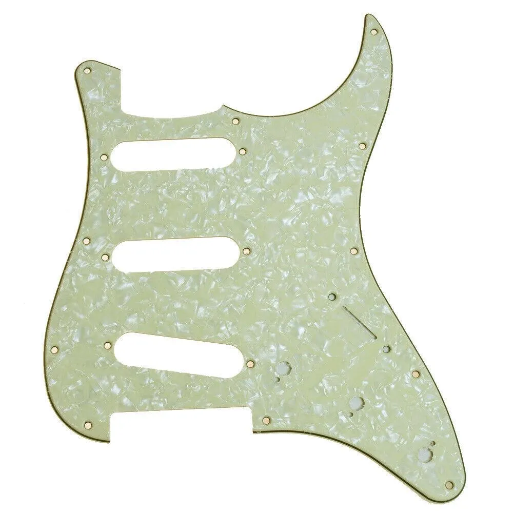Big Bang Tone Electric Guitar Pickguard USA Std Strat - Red Tortoise - 3 Ply