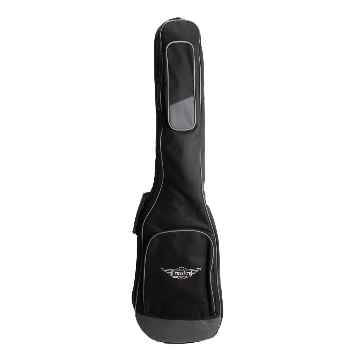 Crossfire Standard Padded Electric BASS Guitar Gig Bag (Black)