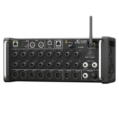 The Behringer 18-Input X Air XR18 Digital Mixer For iPad/Android Tablets