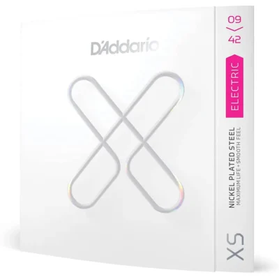 D'Addario XSE0942 Nickel-plated Steel-coated Electric Guitar Strings - .009-.042