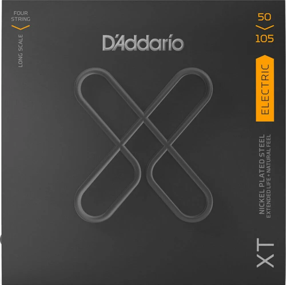 D'Addario XT Nickel Electric Bass Strings XTB50105 Medium - Long Scale 50 - 105