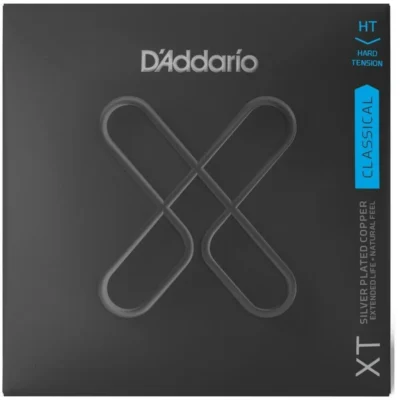 D'Addario XTC46 XT Classical Silver Plated Copper Classical Guitar Strings Hard