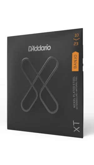 D'Addario XT Banjo Nickel Plated Steel, Medium, 10-23