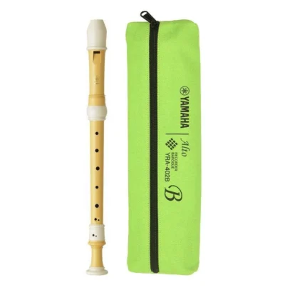 Yamaha YRA-402B "Ecodear" Plastic 3-Piece Alto / Treble Recorder w/ Pouch