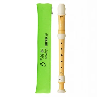 Yamaha YRS-402B "Ecodear" Plastic 3-Piece Soprano Recorder w/ Pouch