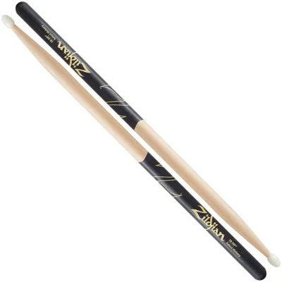 Zildjian 2BND Dip Series  Hickory Drumsticks 2B NYLON Tip 1 - Pair
