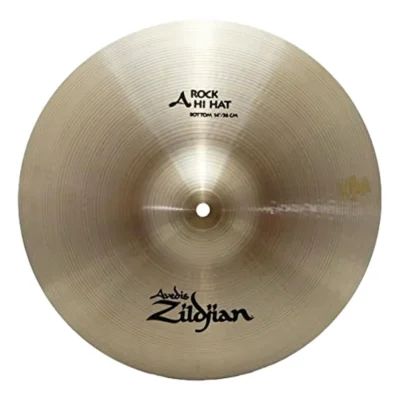 Zildjian A Series Rock Hihat Bottom 14" High-Pitched Cymbal Traditional Finish
