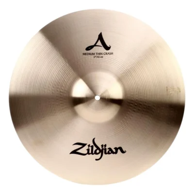 Zildjian A Series Medium Thin Crash Traditional Finish 17" Bright Cymbal