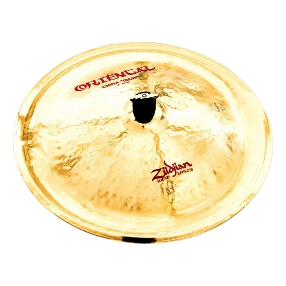 Zildjian Oriental China Trash Brilliant 18" Versatile Bright Trashy Cymbal