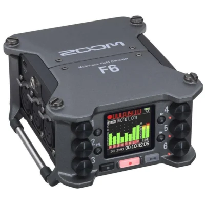 Zoom F6 Multitrack Field Recorder 6-input/14-track Field Recorder