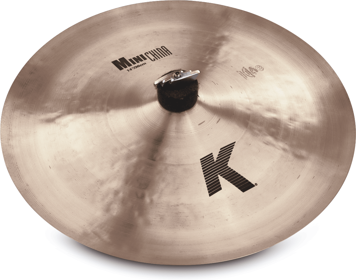 Zildjian K Series Mini China 14" Traditional Finish Medium Decal Dark Cymbal