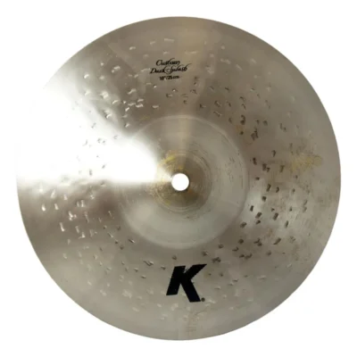 Zildjian K Custom Dark Splash 10" Tradinional FInish Responsive Warm Dark Cymbal