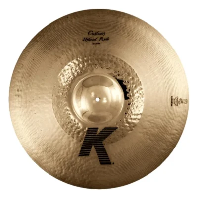 Zildjian K Custom Hybrid Ride 21" Traditional Outer/Brilliant Inner Half Cymbal
