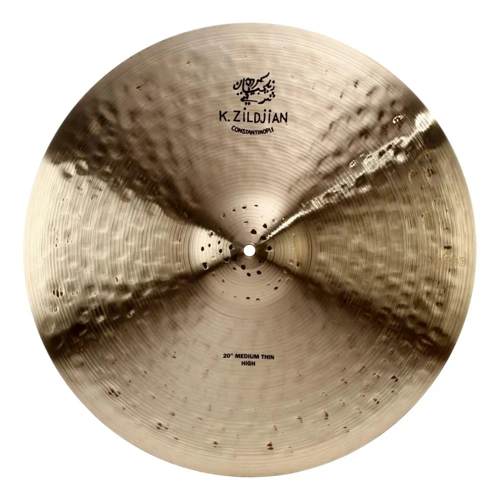 Zildjian K Constantinople Medium Thin Ride High Traditional Finish 20" Cymbal