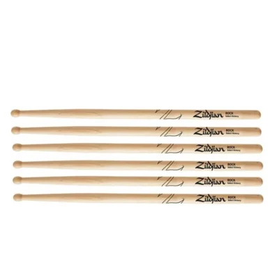 Zildjian Drumsticks Select Hickory Series Rock - 3 Pairs