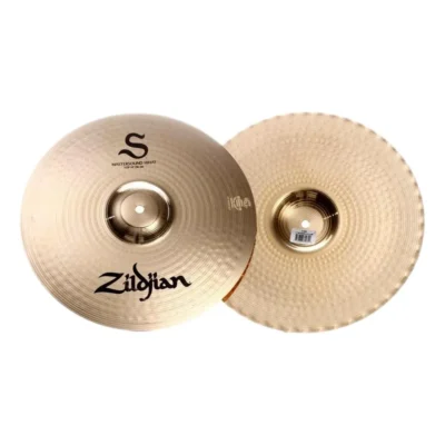 Zildjian S Mastersound Hihats Pair Brilliant 14" Medium/Heavy Hammered Cymbals