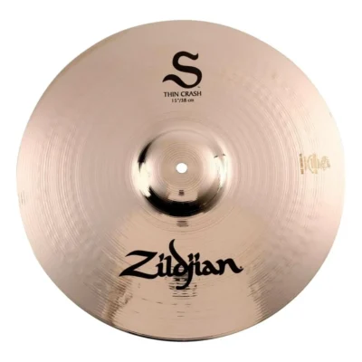 Zildjian S Series Thin Crash Brilliant Finish 15" Bright Shimmery Sustain Cymbal