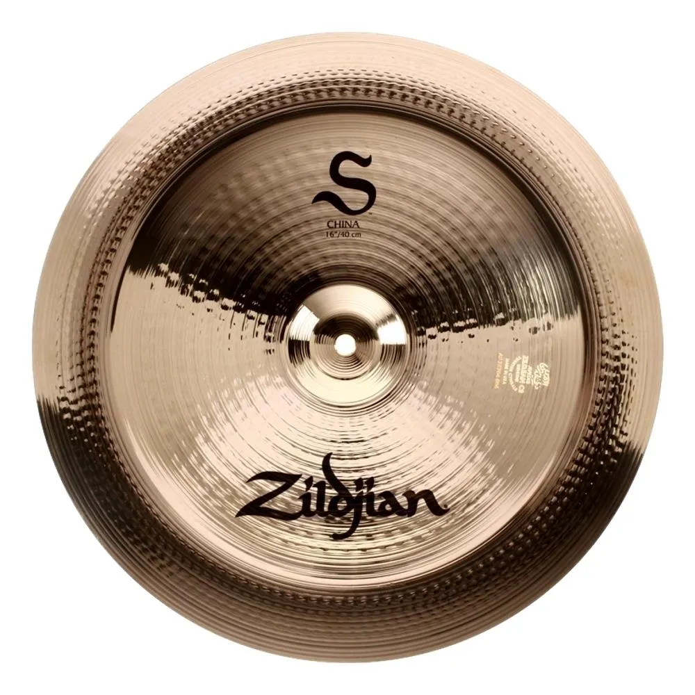 Zildjian S Series China Brilliant Finish 16" Sharp Explosive Bright Cymbal