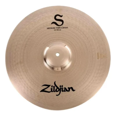 Zildjian S Series Medium Thin Crash Brilliant Finish 16" Long Sustain Cymbal