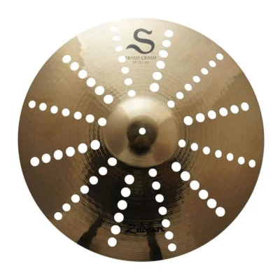 Zildjian S20TCR S Family Series Thin Brilliant Finish Trash Crash Cymbal 22 inch