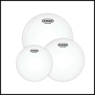Evans G1 Tompack Coated Standard  12" 13"  16" Evans Tom Head Pack