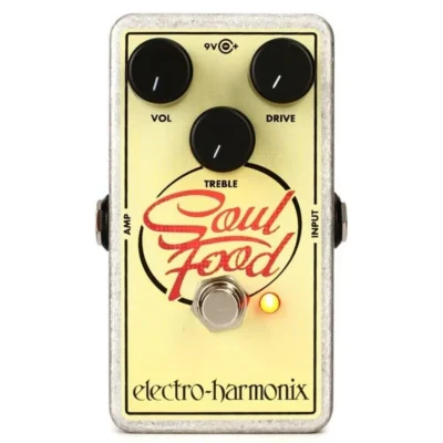 Electro-Harmonix SOUL FOOD Distortion / Fuzz / Overdrive Guitar Effects Pedal