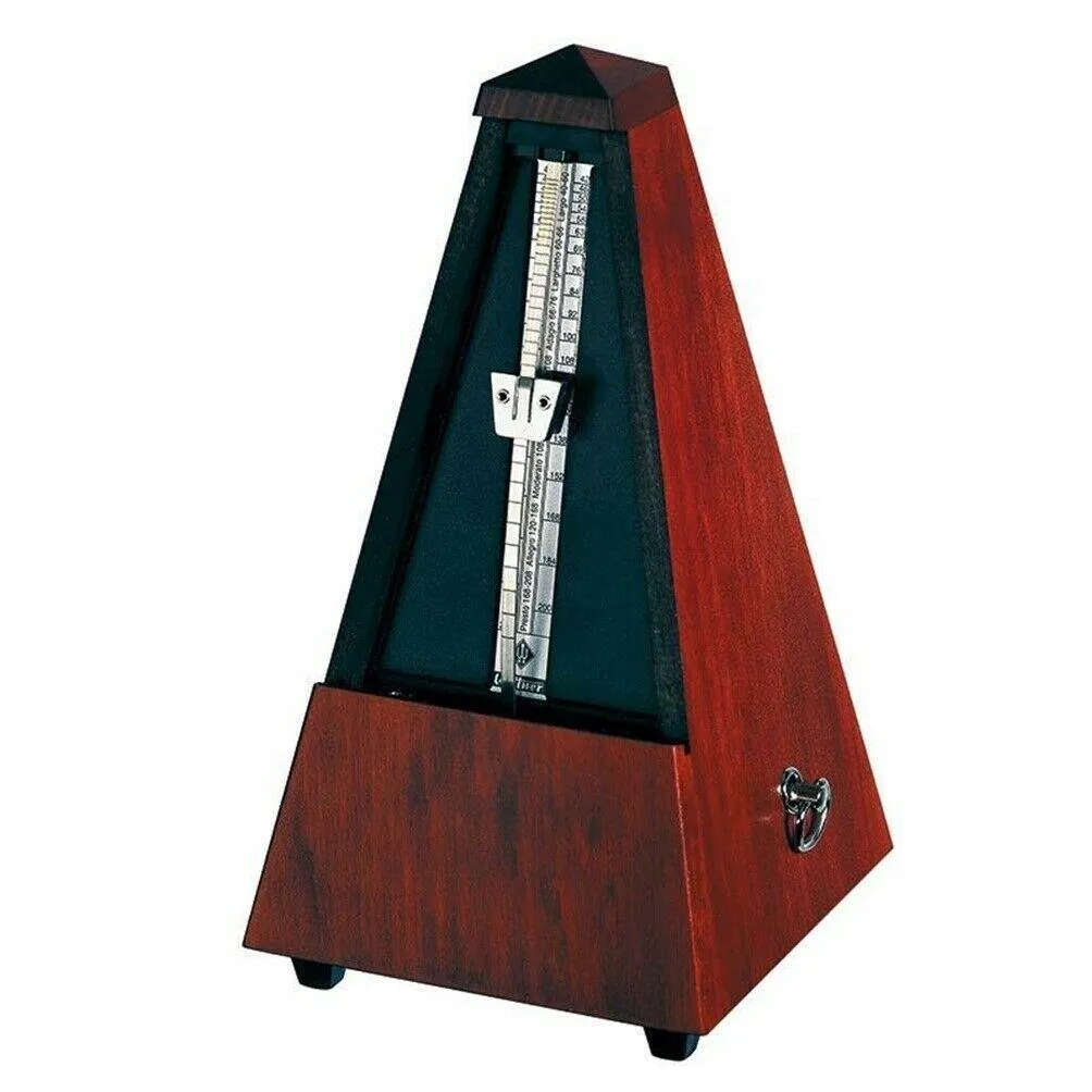 Wittner 811M System Maelzel 810 Metronome in Matt Silk Mahogany Wooden case - Image 2