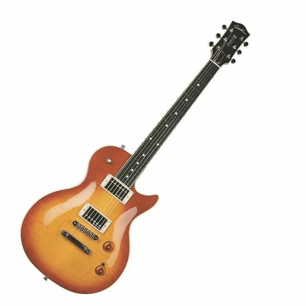 GODIN SUMMIT CLASSIC (CT) HB CREME BRULEE with Gig bag - Image 2