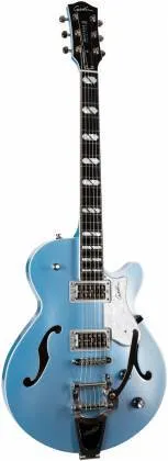Godin Imperial Blue 6-String Montreal Premiere LTD Hollowbody Electric Guitar - Image 2