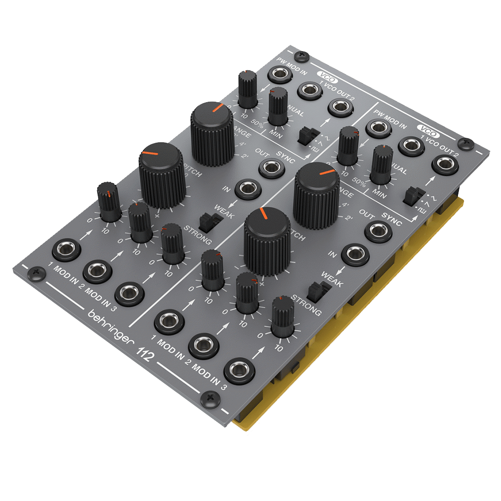 The Behringer Legendary Analog Authentic 112 Dual VCO Module For Eurorack - Image 2