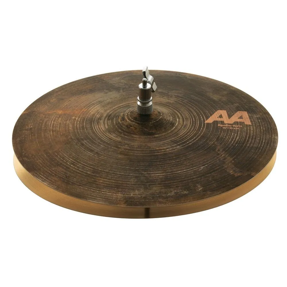 Sabian 21680AH AA Series Apollo Hi-Hats Hybrid Finish B20 Bronze Cymbal 16in - Image 2
