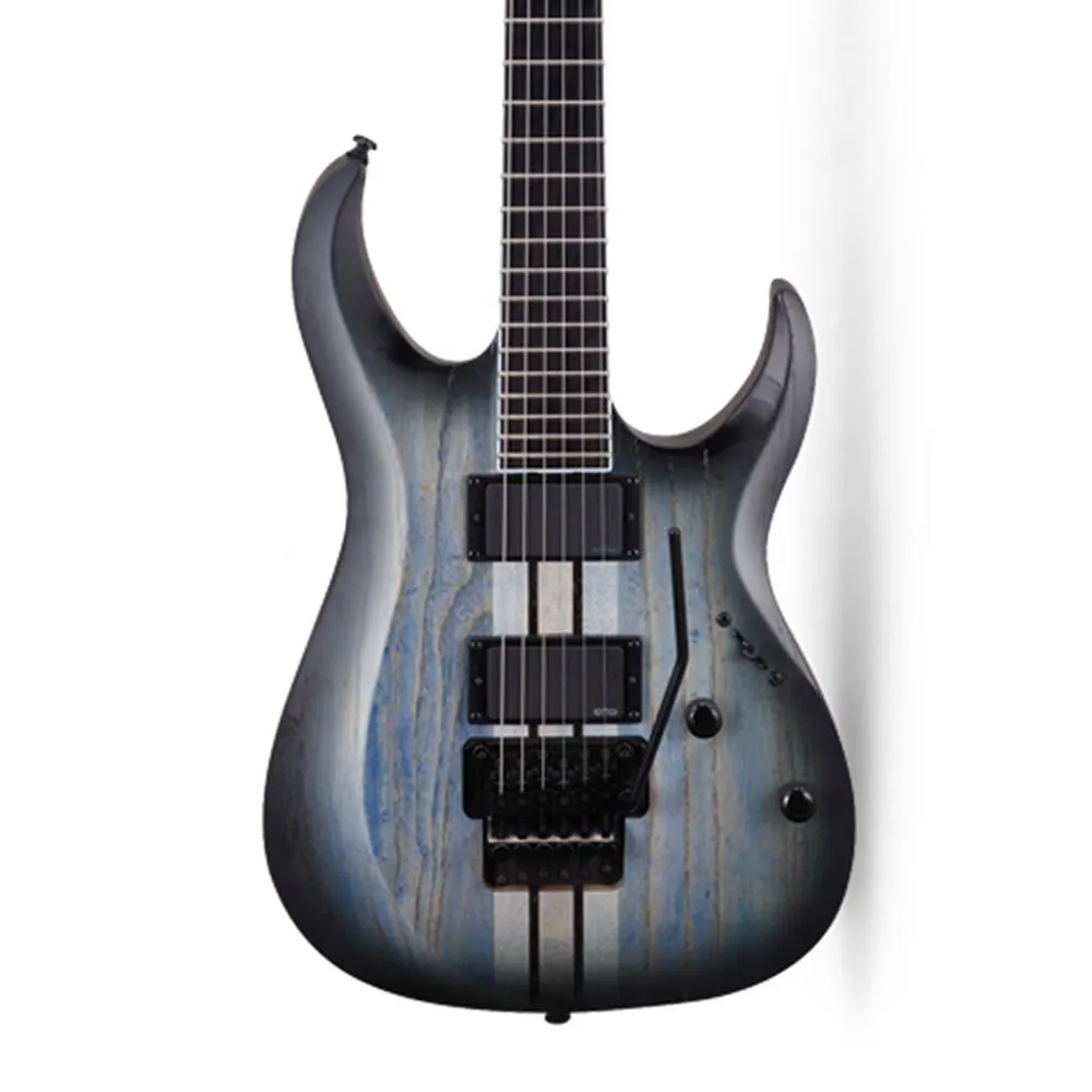 Cort X500 OPJB Electric Guitar Floyd Rose Open Pore Jean Burst - Image 2
