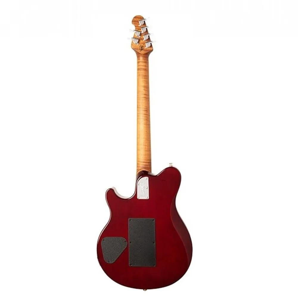 Ernie Ball Music Man Axis Electric Guitar - Roasted Amber Flame - Image 2