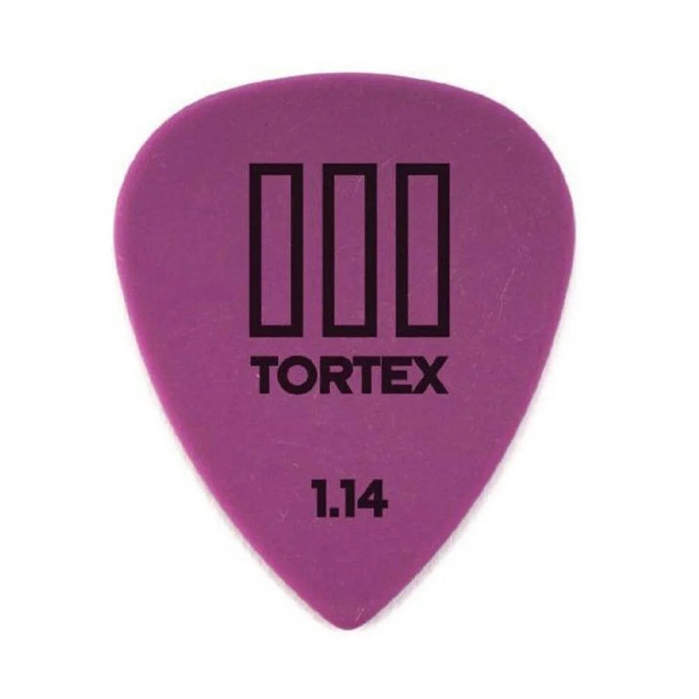 Dunlop Tortex III Standard 1.14 mm, 5 Picks / Plectrums Guitar Picks Purple - Image 2