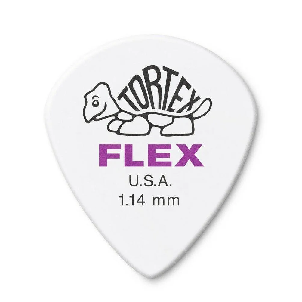 Dunlop 4681.14 Tortex Flex Jazz III Bulk Bag 72 Picks Purple 1.14mm - Image 2