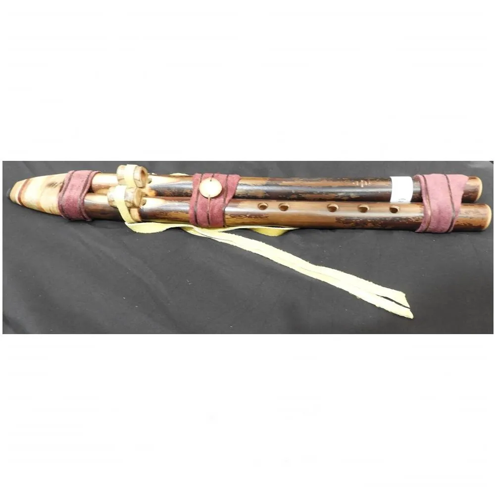 Native American wood Double Flute - Japanese Bamboo Key of A 432Hz - Image 2