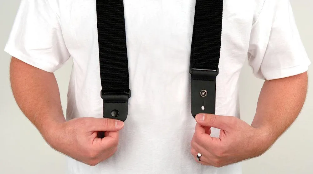 D'Addario Dare Guitar Strap, Black - Image 2