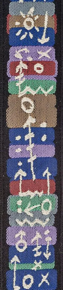 D'Addario Pat Metheny Guitar Strap, Watercolors - Image 2