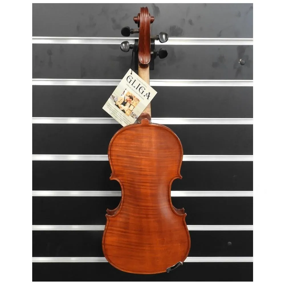 Gliga Violin 4/4 Gliga 1 Outfit Antique One Piece Back - Outfit - Image 2