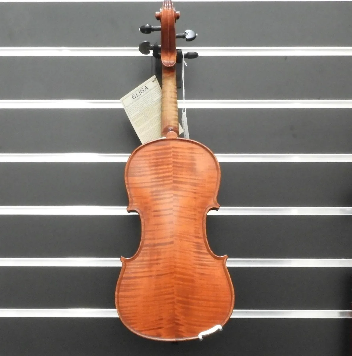 Gliga Violin 7/8 Vasile Superior Violin Obligato Strings c/w Deluxe Case - Image 2