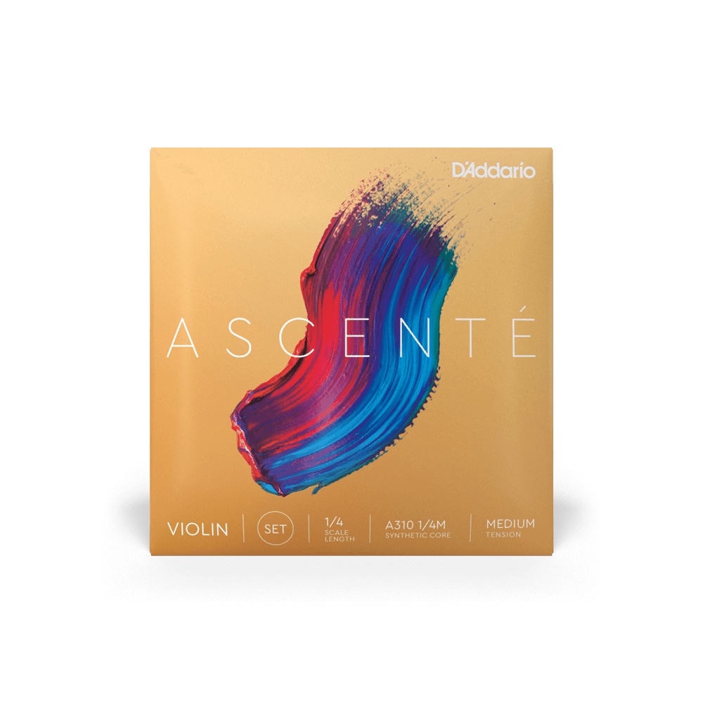 D'Addario AscentǸ Violin E String, 1/4 Scale, Medium Tension - Image 2