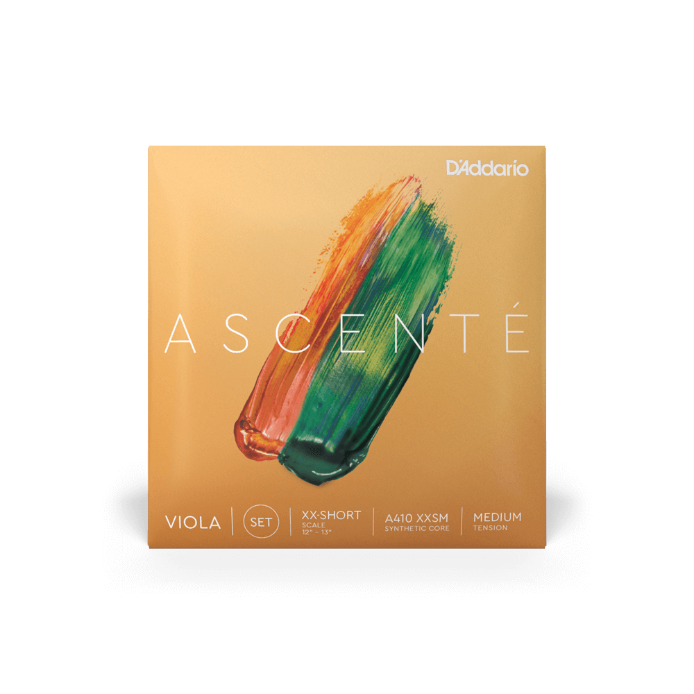 D'Addario AscentǸ Viola String Set, Extra-Extra-Short Scale, Medium Tension - Image 2