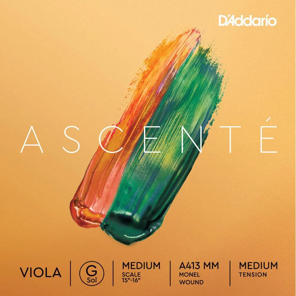 D'Addario AscentǸ Viola G String, Medium Scale, Medium Tension - Image 2