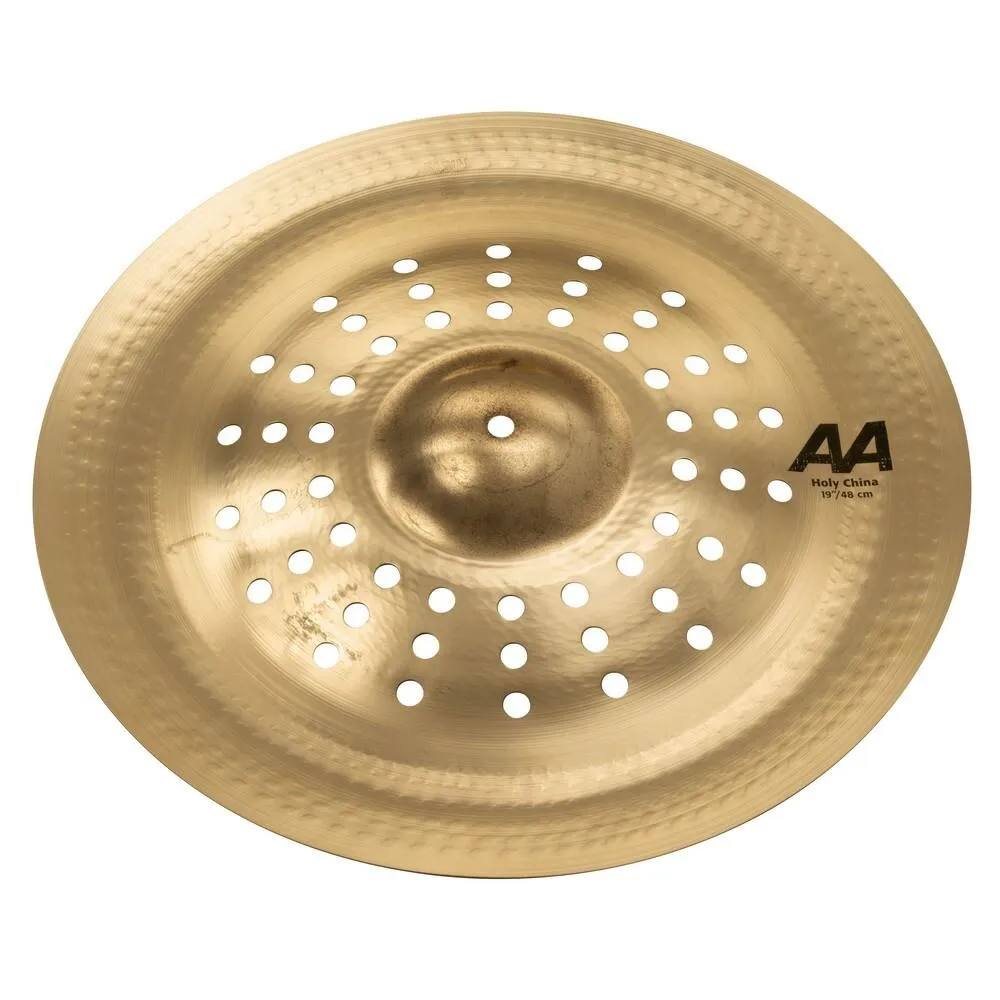 Sabian AA21916CSB AA Series Holy China Brilliant Finish B20 Bronze Cymbal 19in - Image 2
