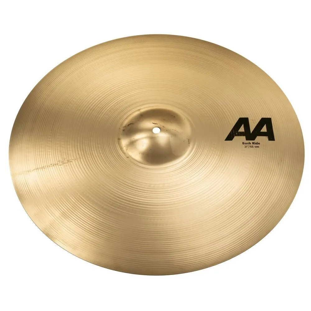Sabian AA221BCB AA Series Bash Ride Brilliant Finish B20 Bronze Cymbal 21in - Image 2