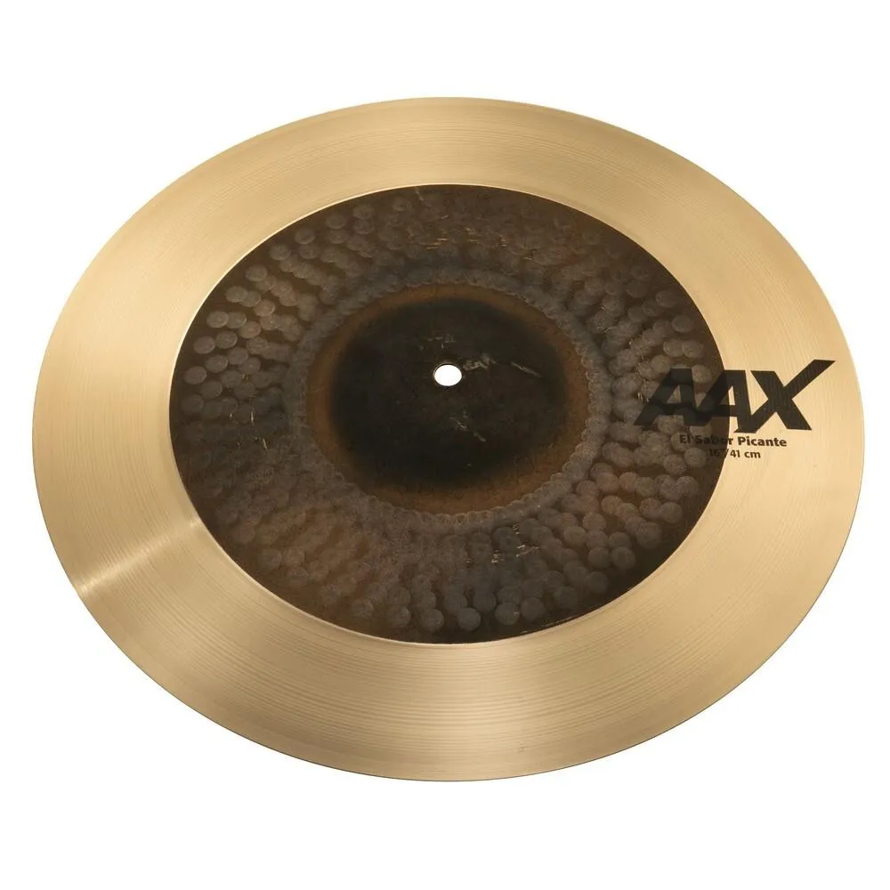 Sabian AAX21660XH AAX Series El Sabor Pican Crash B20 Bronze Cymbal 16in - Image 2