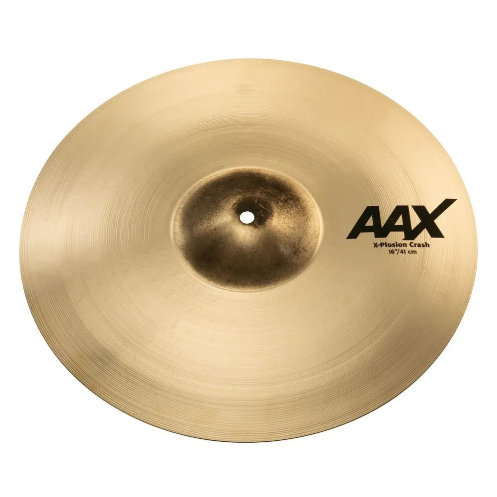 Sabian AAX21687XB AAX Series X-Plosion Crash Brilliant Finish B20 Cymbal 16in - Image 2