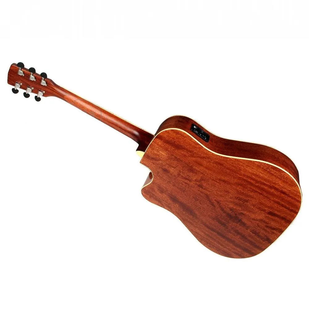 Cort AD880CE NS Dreadnought Cutaway Acoustic / Electric Guitar - Image 2