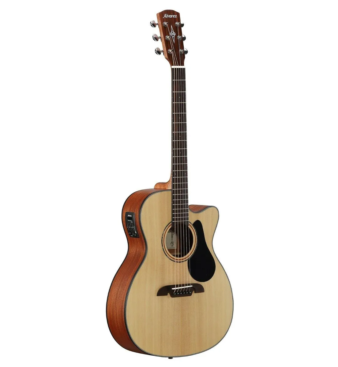 Alvarez AF30CE Artist 30 Series Folk Acoustic-Electric Guitar Solid Spruce top - Image 2