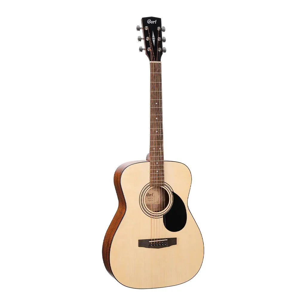 Cort AF510 Open Pore Concert Acoustic Guitar with Bag - Image 2